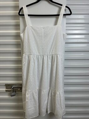 GILLI White Eyelet Sundress‎